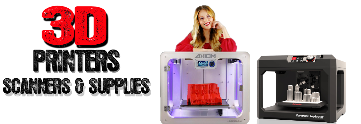 3D Printers and supplies