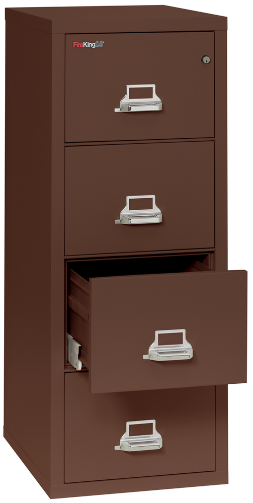 Fireproof Fireking 25 Vertical 4 Drawer Legal File Cabinet Fireproof