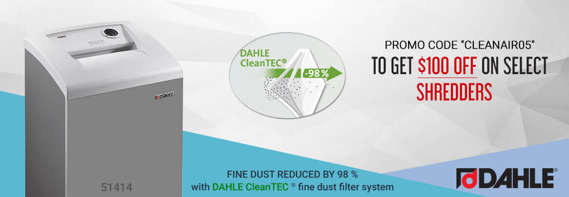 Dahle Cleantec Shredders promo