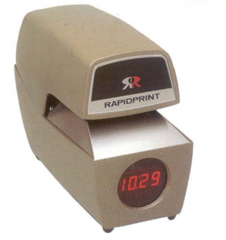 Rapidprint Time and Date Stamp with Digital Clock ARL-E