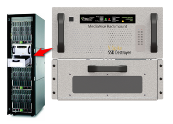 Image Phiston MediaVise® Rackmount V-Spike® Solid-State Drive Destroyer (MVR)