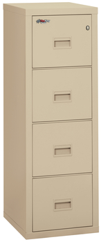 Fireproof Fireking 4 Drawer Vertical File Cabinet Letter