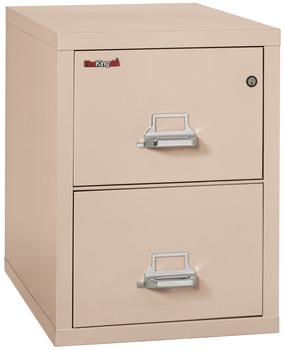 Image Fireproof Fireking 2 Drawer Vertical Legal File Cabinet