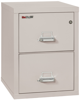 Image Fireproof Fireking 25 Vertical 2 Drawer Legal File Cabinet