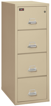 Fireproof Fireking 2 Hour Rated 4 Drawer Letter File Cabinet