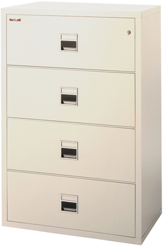 Fireking International Lateral 4 Drawer File Cabinet with Ultra Recessed Handles