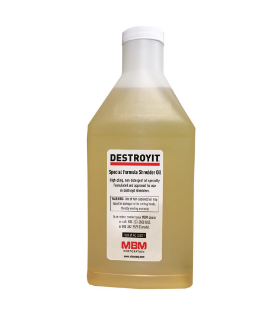 DESTROYIT Universal Shredder Oil (Case of 6 bottles, 1 quart each)