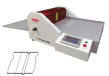 Image GoCrease SEMI Semi-Automatic Paper Creasing and Perforating Tabletop Machine
